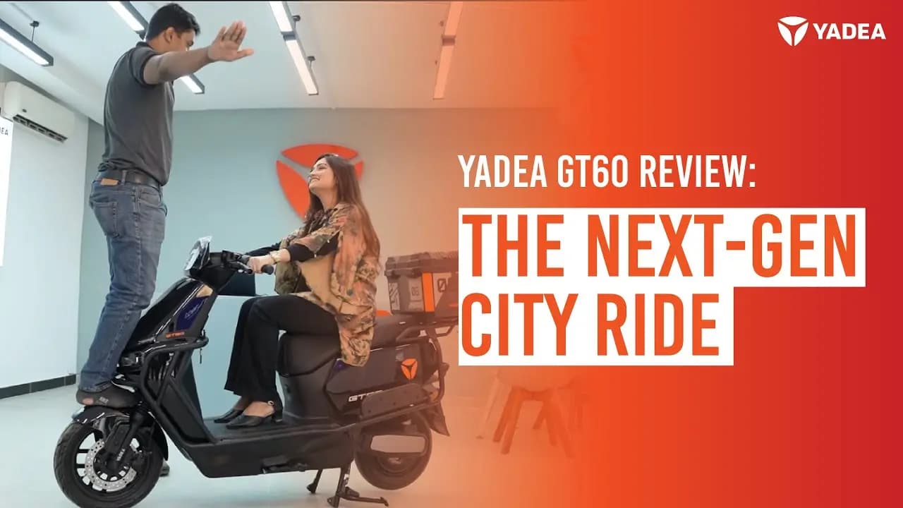 YADEA G60 Review: The Next-Gen City Ride